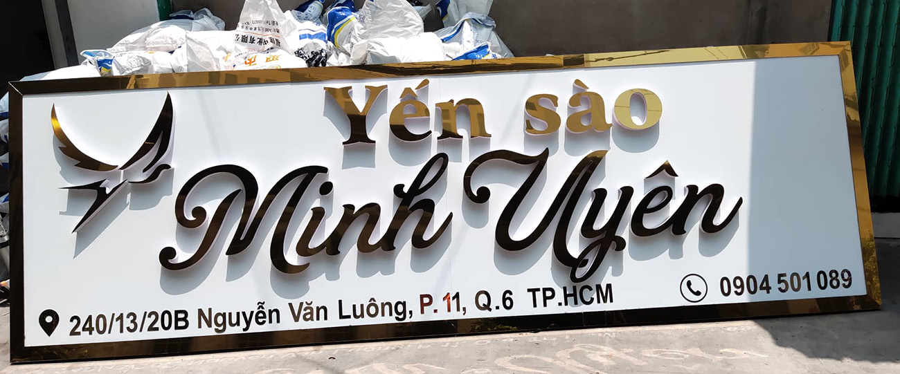 Thi công bảng hiệu giá rẻ Vũng Tàu